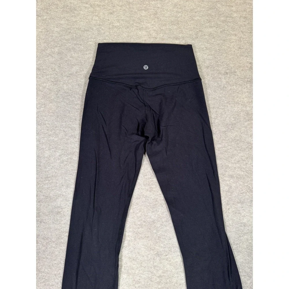 Lululemon Leggings Womens 4 Black High Rise Ankle Yoga‎ Athletic Gym Tight